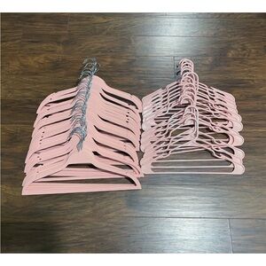 Set of Pink Hangers